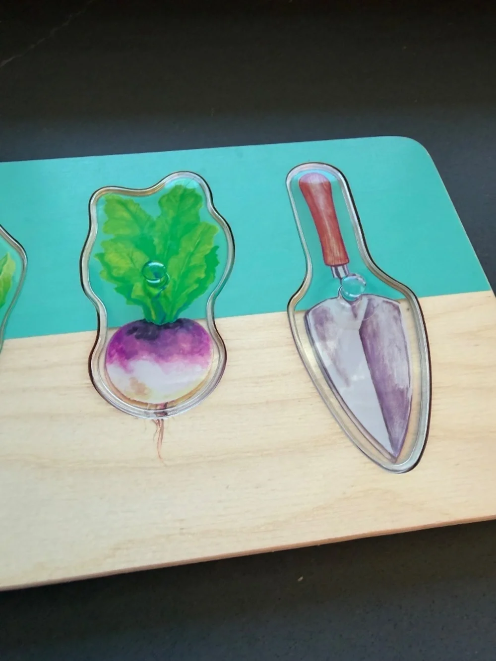 Lovevery Community Garden Wooden Toddler Puzzle